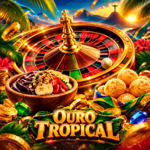 Dealer brasileiro conduzindo mesa de roleta ao vivo em estúdio com iluminação de transmissão