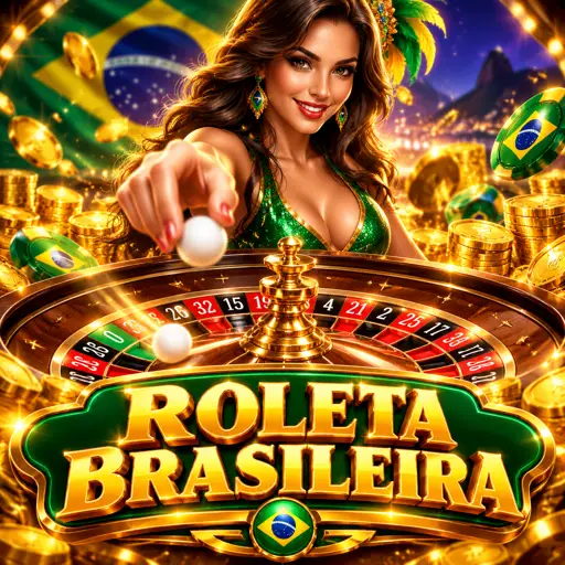 Mesa de roleta brasileira com dealer em transmissão ao vivo