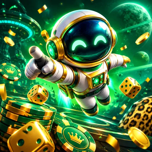 Captura de uma rodada do Spaceman com o astronauta subindo e o multiplicador em 2,14x
